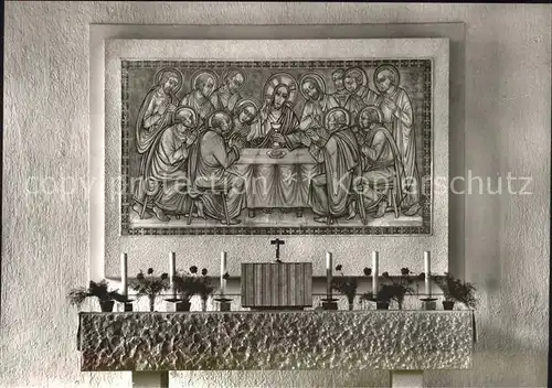 Enzkloesterle St. Augustinuskirche Altar  Kat. Enzkloesterle