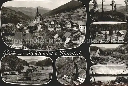 Reichental Kurhotel Kaltenbronn Wildsee  Kat. Gernsbach