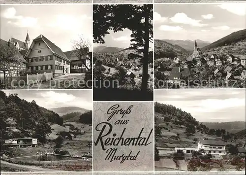 Reichental Gaststaette Pension Auerhahn  Kat. Gernsbach