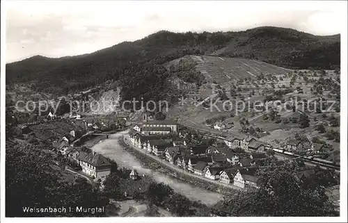 Weisenbach Murgtal Gasthaus zum Hirsch Kat. Weisenbach