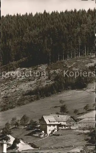 Brandmatt Schwarzwald Gaststaette Brigittenschloss Kat. Sasbachwalden