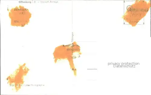 Offenburg Monsch Anlagen Kat. Offenburg