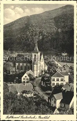 Lautenbach Renchtal Kloster Kat. Lautenbach