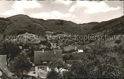 Lautenbach Renchtal Cafe Waldblick Kat. Lautenbach