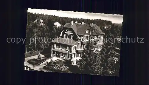 Villingen Schwenningen Sanatorium Waldeck Kat. Villingen Schwenningen