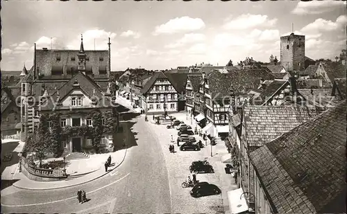 Bretten Baden Hauptstrasse Rathaus  Kat. Bretten