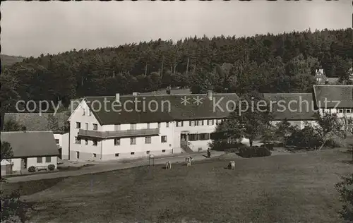 Rotensol Gasthaus Pension Lamm Kuehe Kat. Bad Herrenalb