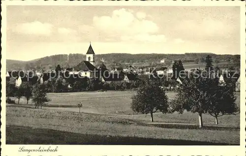 Langensteinbach Karlsbad  Kat. Karlsbad