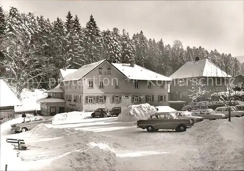 Straubenhardt Waldhotel Bergschmiede Kat. Straubenhardt