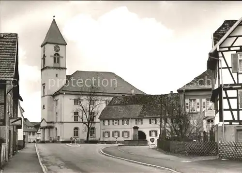 Langensteinbach Karlsbad Hauptstrasse Kat. Karlsbad