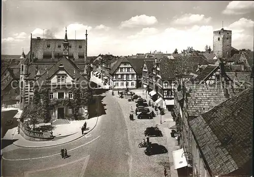 Bretten Baden Hauptstrasse Rathaus Kat. Bretten