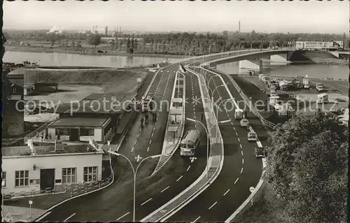 Kehl Rhein Europa Bruecke Kehl Strassburg Bahnhofs Gaststaette Kat. Kehl