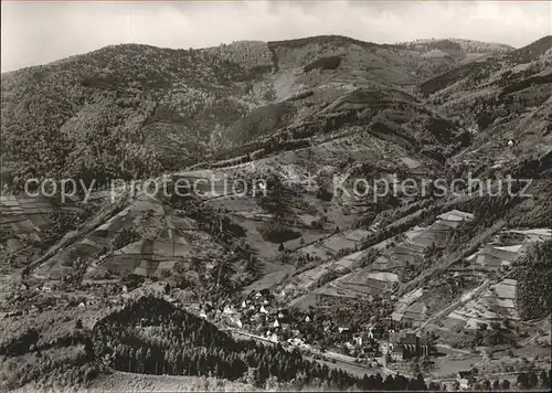 Lautenbach Renchtal Fliegeraufnahme Kat. Lautenbach