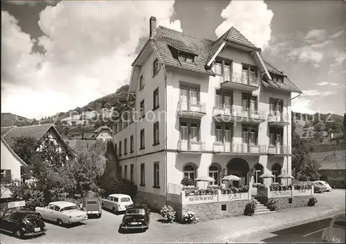 Lautenbach Renchtal Hotel Sternen  Kat. Lautenbach