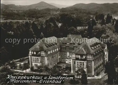 Obersasbach Sanatorium Marienheim Erlenbad Kat. Sasbach