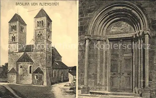 Altenstadt Oberbayern Basilika Hauptportal / Altenstadt /Weilheim-Schongau LKR