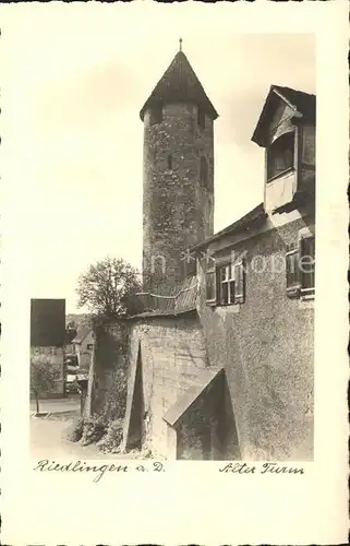 Riedlingen Donau Alter Turm Kat. Riedlingen