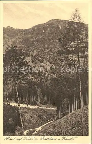 Kandel Breisgau Blick Hotel Rasthaus / Waldkirch /Emmendingen LKR