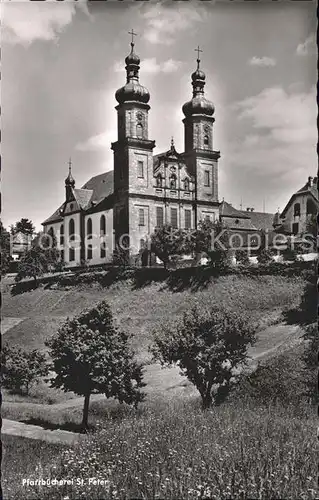 St Peter Schwarzwald Klosterkirche Kat. St. Peter