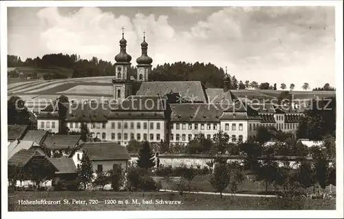 St Peter Schwarzwald Klosterkirche Kat. St. Peter