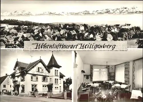 Heiligenberg Baden Krankenhaus Erholungsheim Haus Wagner Kat. Heiligenberg