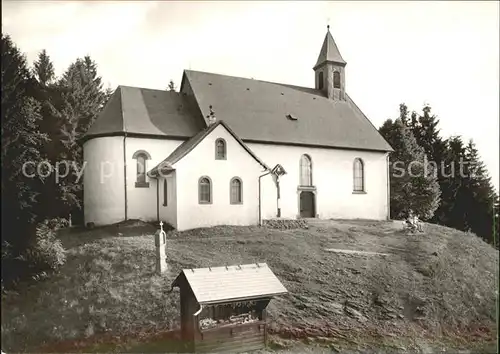 Oberwinden Elztal Marien Wallfahrtskapelle Hoernleberg Kat. Winden im Elztal