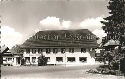 Roetenbach Baden Gasthof Cafe zum Adler  Kat. Friedenweiler