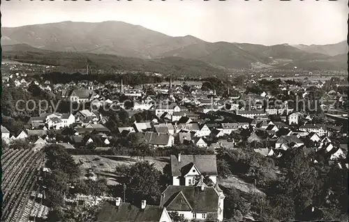 Emmendingen Blick Schwarzwald Kat. Emmendingen