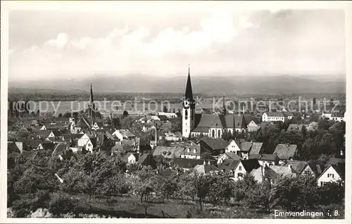 Emmendingen Ortsansicht Kat. Emmendingen