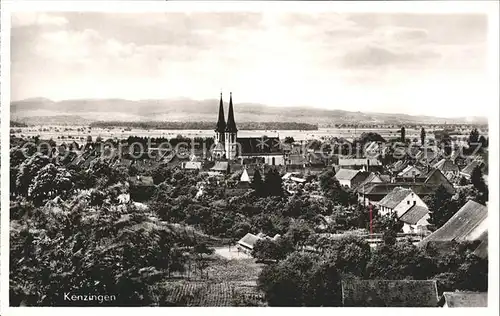 Kenzingen Ortsansicht Kirche Kat. Kenzingen