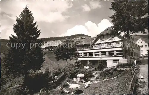 Muggenbrunn Hotel Adler Kat. Todtnau