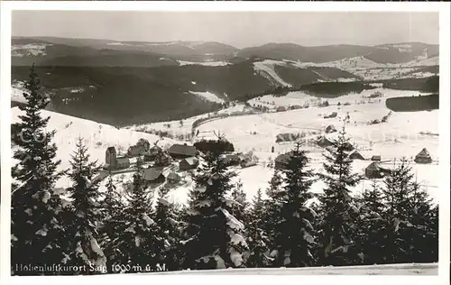 Saig Schwarzwald Ortsansicht Kat. Lenzkirch