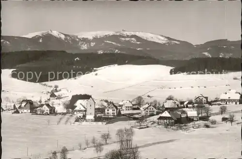 Saig Schwarzwald Ortsansicht Kat. Lenzkirch