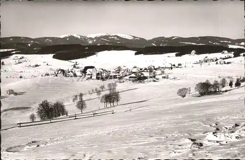 Saig Schwarzwald Ortsansicht Kat. Lenzkirch