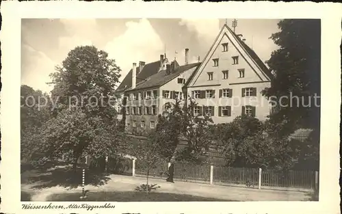 Weissenhorn Altes Fuggerschloss Kat. Weissenhorn