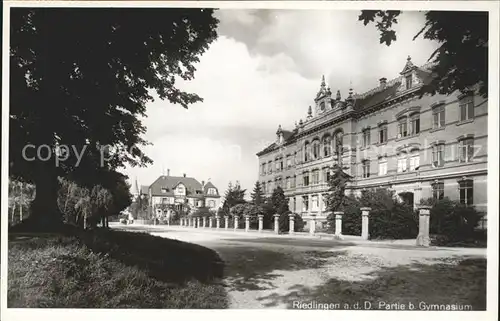 Riedlingen Donau Gymnasium Kat. Riedlingen