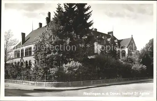 Riedlingen Donau Institut St. Agnes Kat. Riedlingen