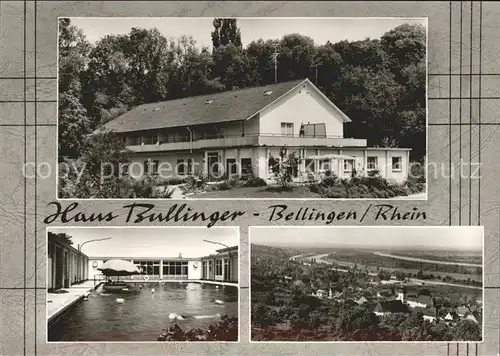 Bad Bellingen Haus Bullinger Heilbad  Kat. Bad Bellingen