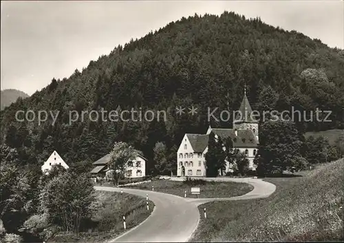 Weitenau Steinen Kurhaus Kloster Hotel Restaurant  Kat. Steinen