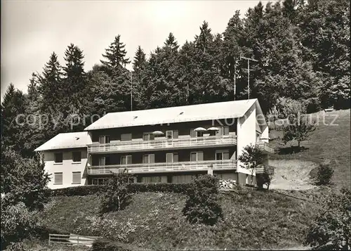 Schweigmatt Erholungsheim Personalhaus Kat. Schopfheim