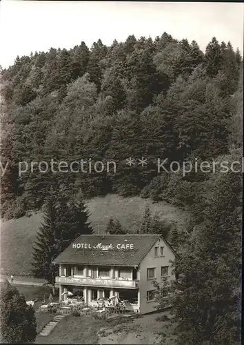 Todtmoos Hotel Mack Badische Weinstube Kat. Todtmoos