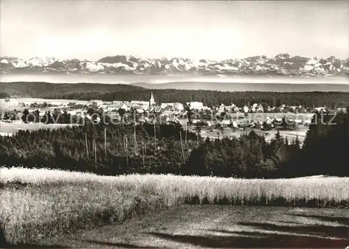 Birkendorf Alpenblick Ortsansicht Kat. uehlingen Birkendorf