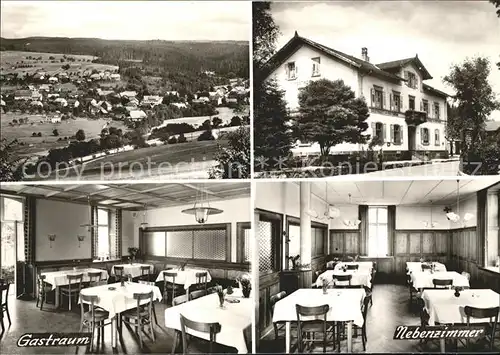 uehlingen Birkendorf Gasthaus zum Posthorn Gastraum Nebenzimmer Kat. uehlingen Birkendorf