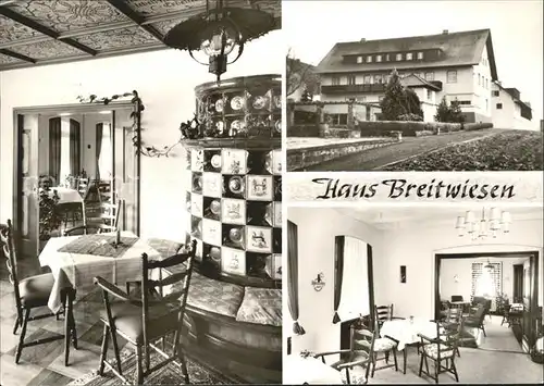 uehlingen Birkendorf Gaestehaus Restaurant Hof Breitwiesen Kat. uehlingen Birkendorf