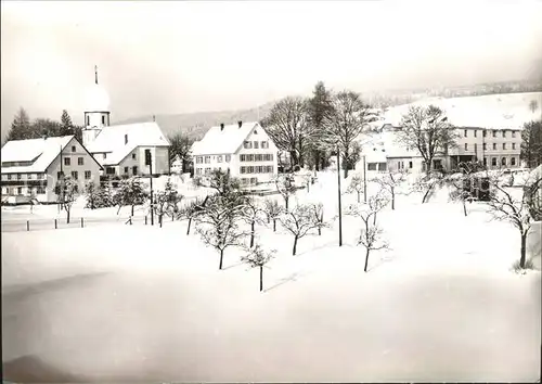 Kappel Lenzkirch DRK Muettererholungsheim Kirche Kat. Lenzkirch