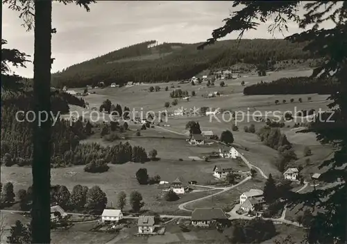 Saig Schwarzwald Ortsansicht Kat. Lenzkirch