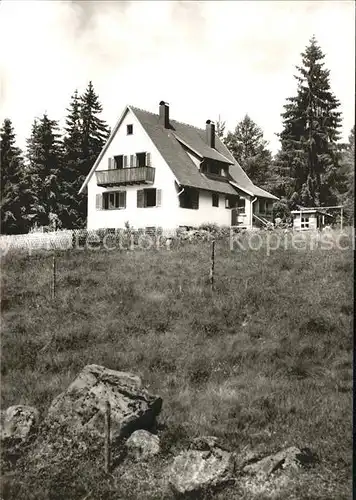 Saig Schwarzwald Haus in den Birken Kat. Lenzkirch