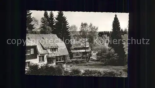 Hinterzarten Haus von Nauendorf Kat. Hinterzarten