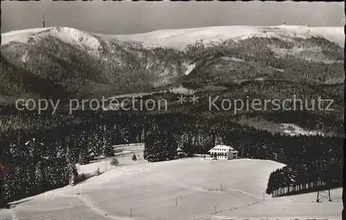 Saig Schwarzwald Kurhotel Saigerhoeh Kat. Lenzkirch