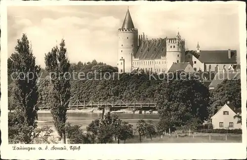 Lauingen Donau Schloss Kat. Lauingen (Donau)